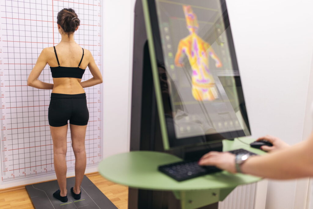 DEXA body composition scan in Kelowna used to track fat loss and muscle changes